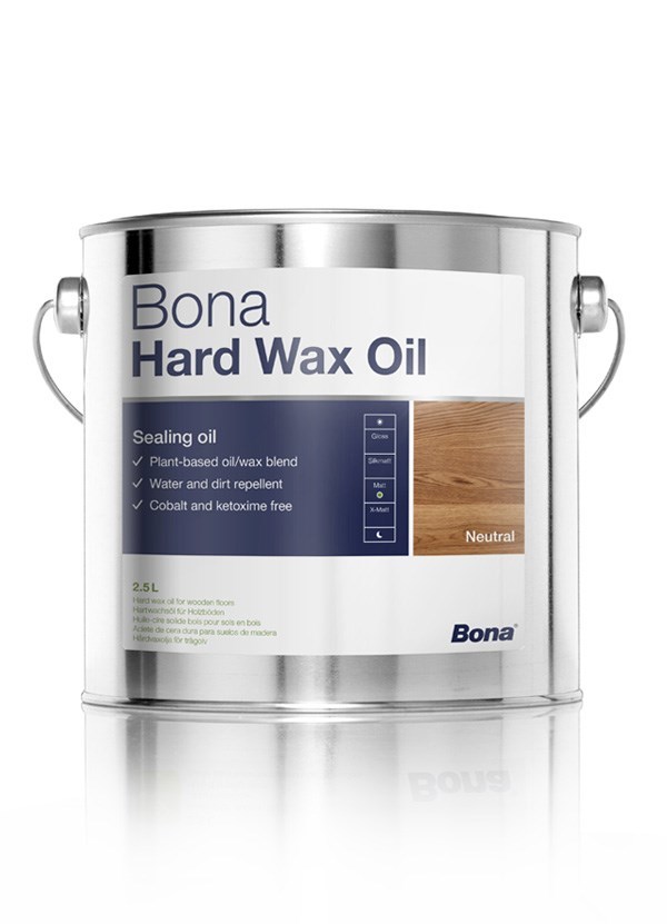 Масло-Воск Bona Hard Wax Oil (Matt, Semi-matt, Extramate) (2,5 L)