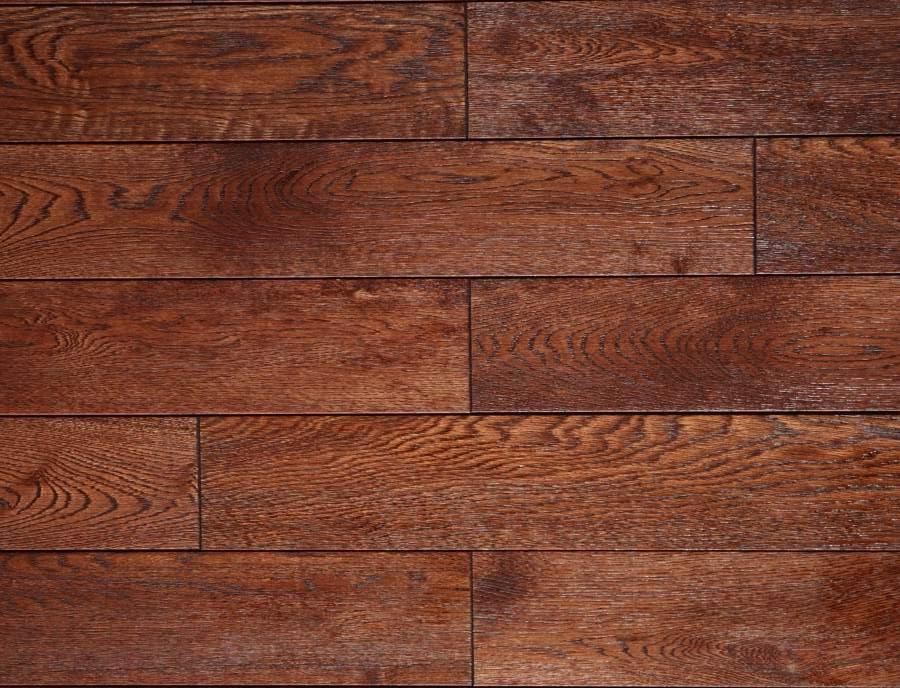 Массивная доска Jakarta Flooring Земля Дуб Дымчатый Структур Селект