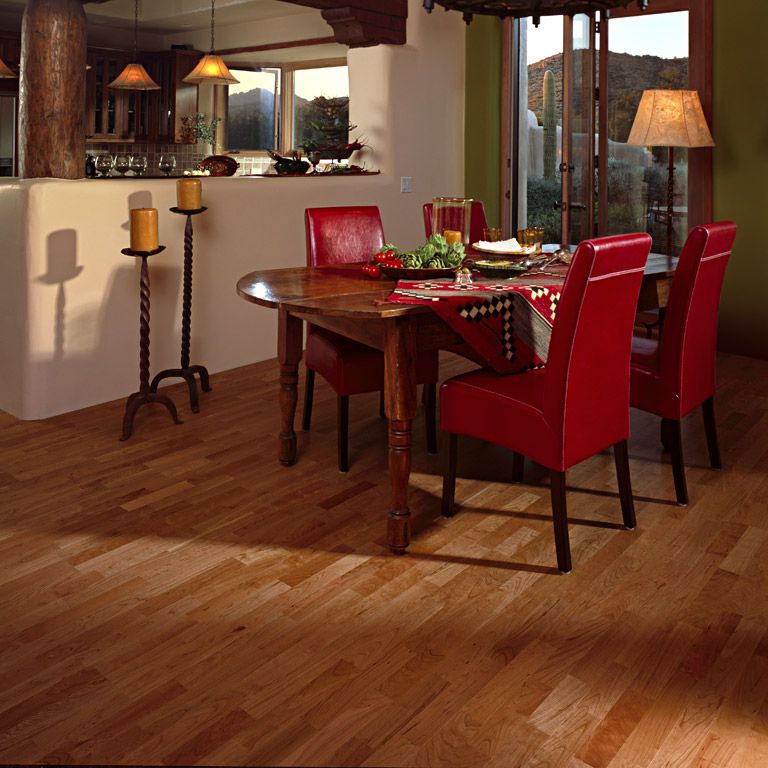 Паркетная доска Kahrs Вишня Саванна 3-полосная