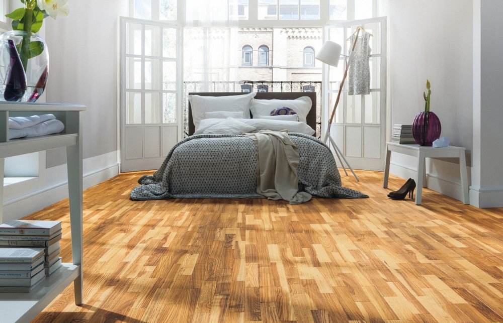 Паркетная доска Alster Wood Ясень Тигровый Полар 130
