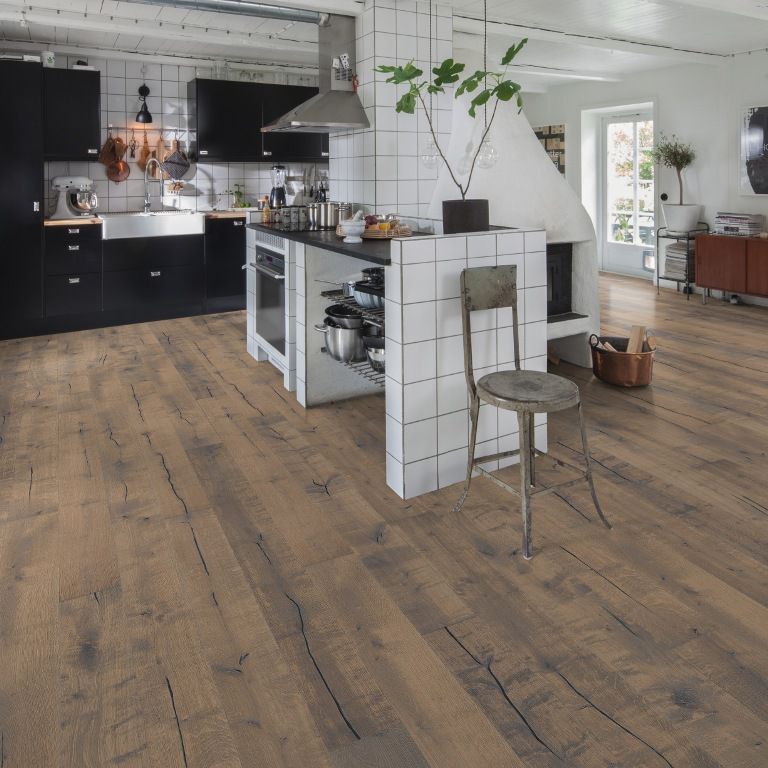 Паркетная доска Kahrs Дуб Хандберд 1-полосный