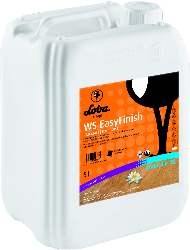 Химия Loba. LOBADUR WS EasyFinish глянцевый 5 л