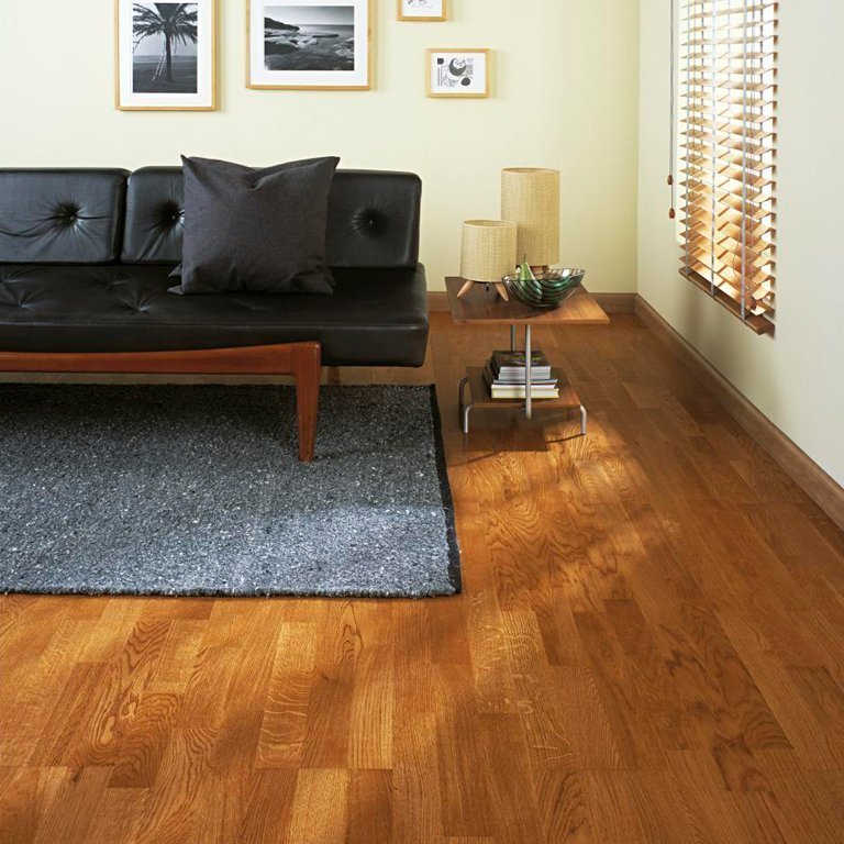 Паркетная доска Alster Wood Дуб Карамель Браш 126