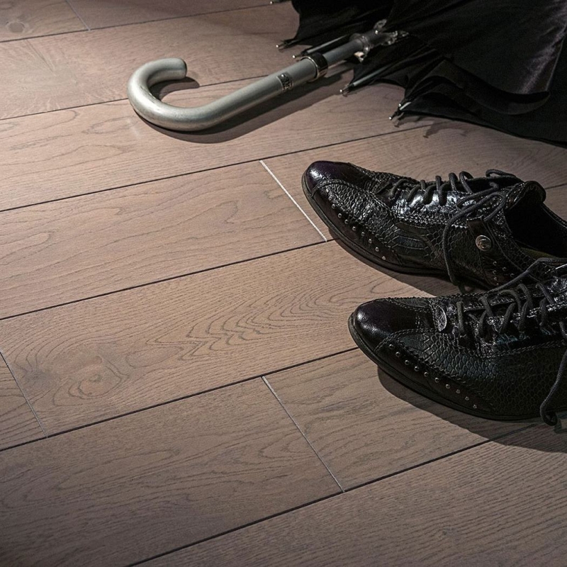 Массивная доска Montblanc Дуб Серебряный