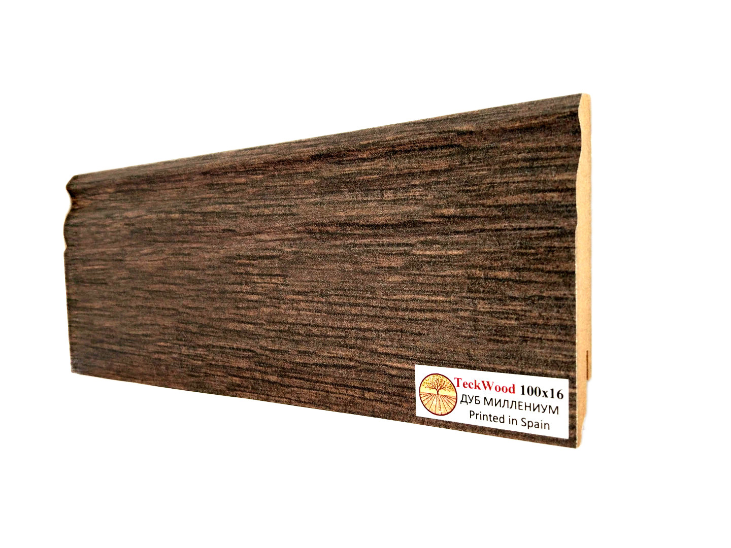 Плинтус напольный TeckWood Дуб Миллениум