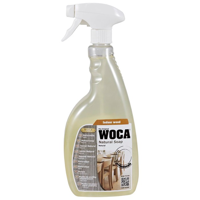 Химия PARKETOFF Натуральное мыло Woca для ухода за паркетом (бесцветное)