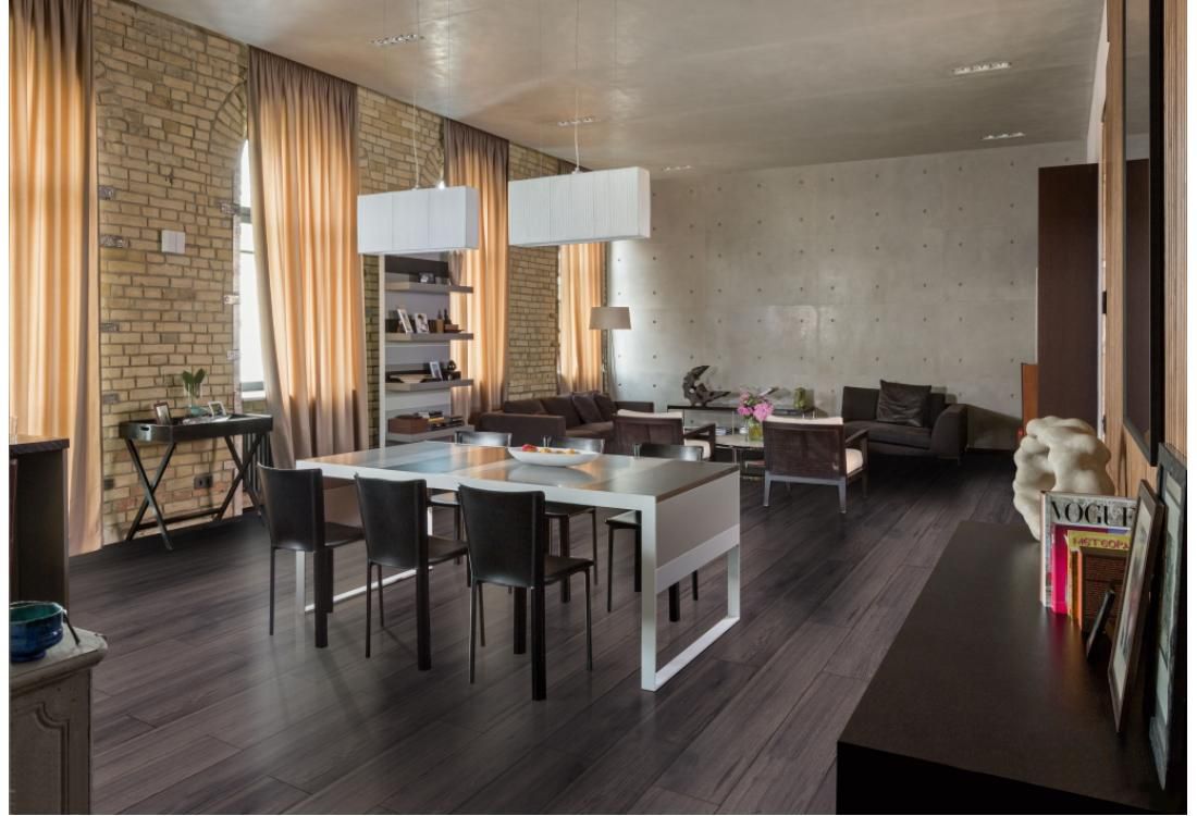Ламинат Aller Floors Standart Plunk Орех Гикори Berkeley 34135