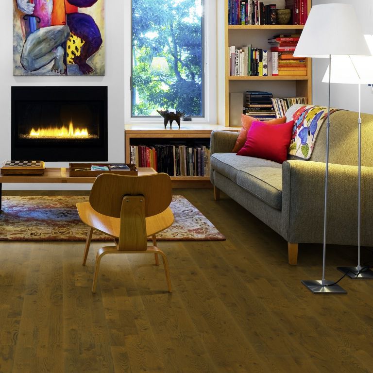 Паркетная доска Kahrs Дуб Солод 3-полосный