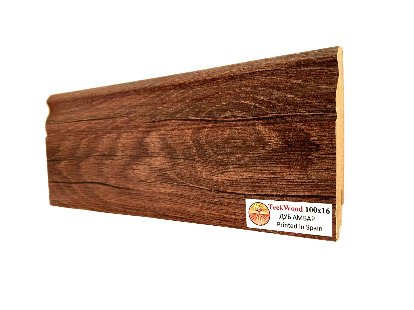 Плинтус Teckwood Дуб Амбар 16X100 mm