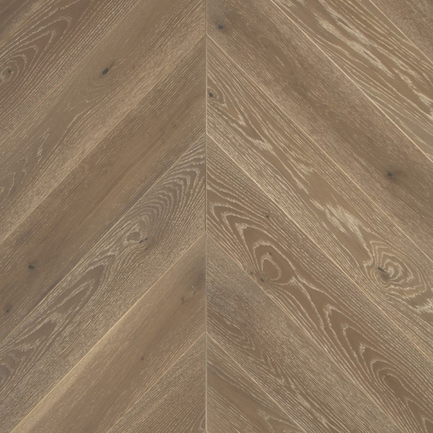 Инженерная доска Французская Ёлка Kantri Wood Дуб Копченый