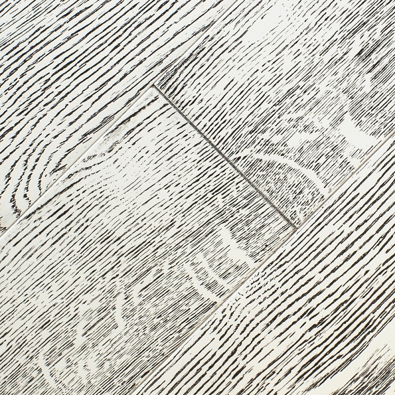 Инженерная доска Vecchio Parquet Модерн Дуб Белая Эмаль с Чёрным