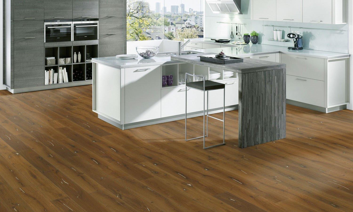 Паркетная доска Tilo Rustico Trend Дуб Карамель Creme L1304