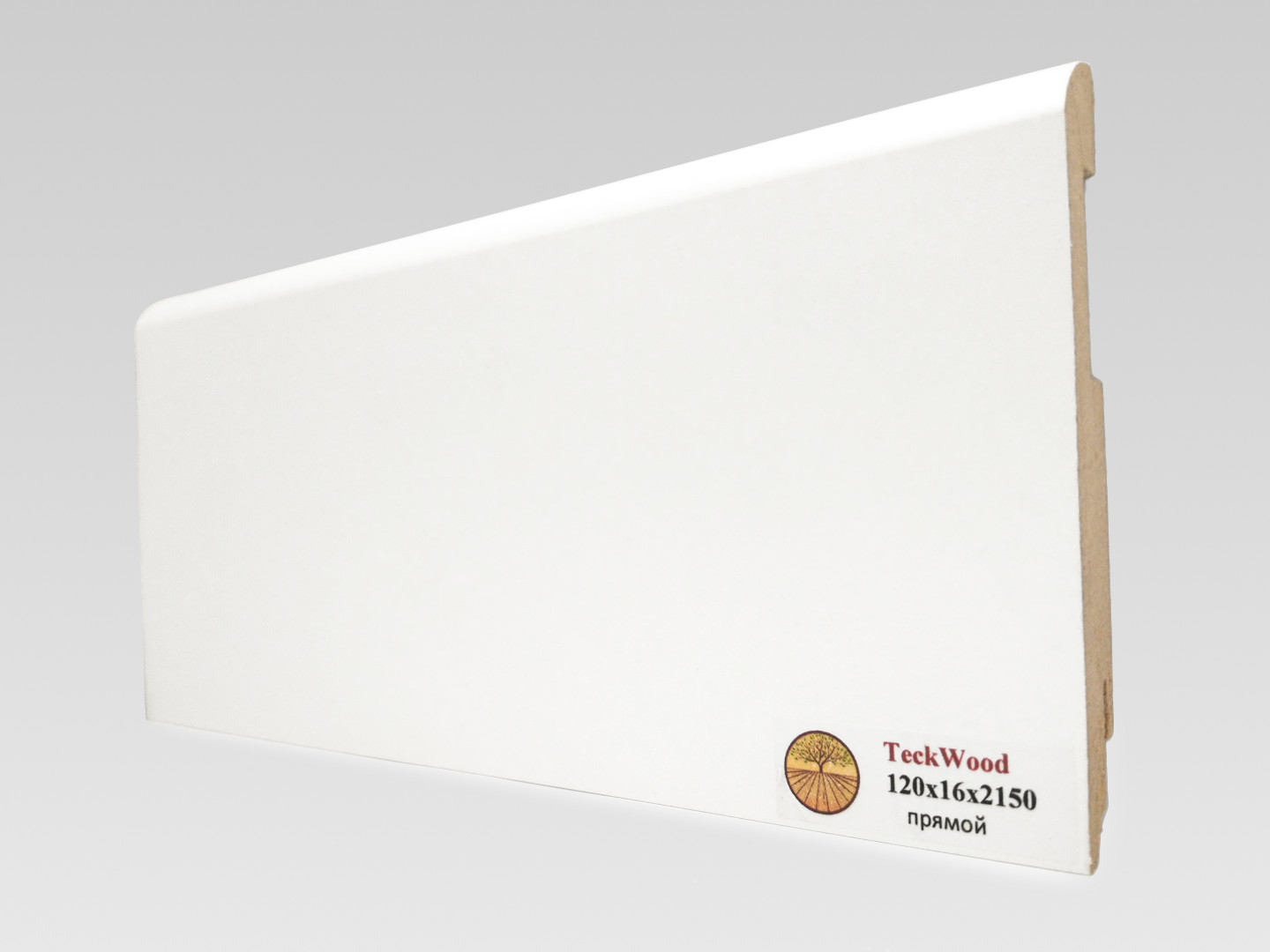 Плинтус Teckwood Mdf Прямой 16Х120 mm