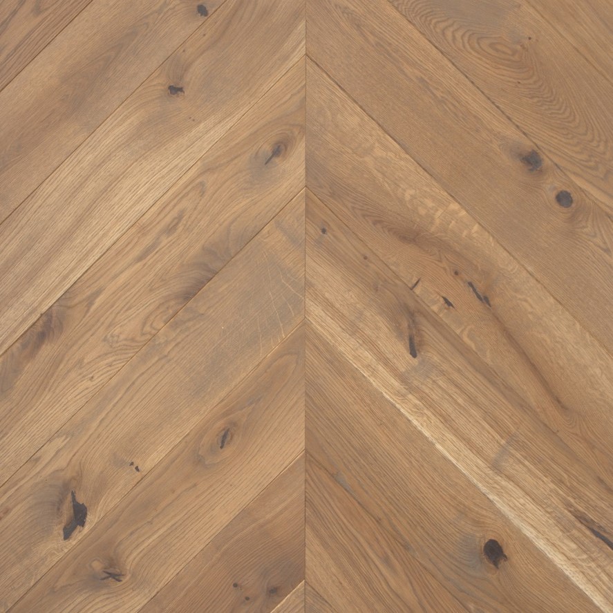 Инженерная доска Французская Ёлка Kantri Wood Дуб Пепел
