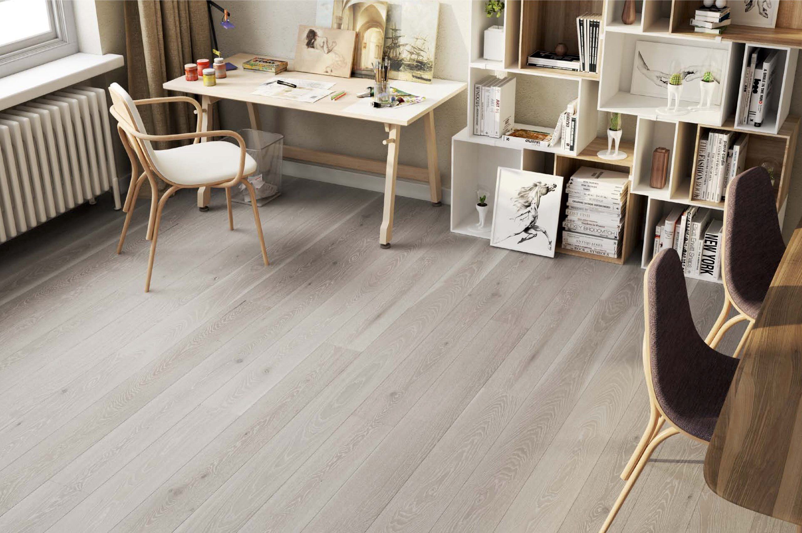 Инженерная доска Wood Bee Classik Ясень Эвала (Ash Evala)