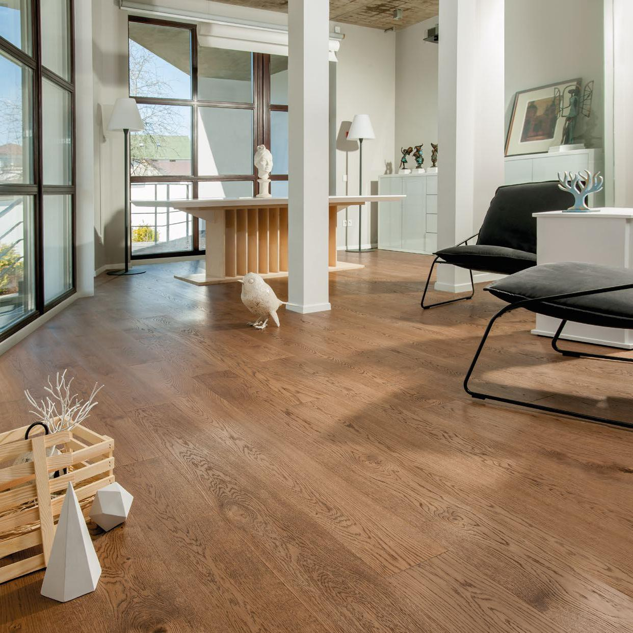 Паркетная доска Futuro Дуб Смок