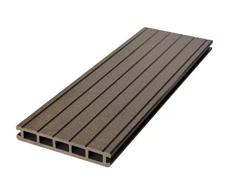 Террасная доска TERRAWOOD DORTMAX (Россия) СОУЛ ПЛЮС коричневый