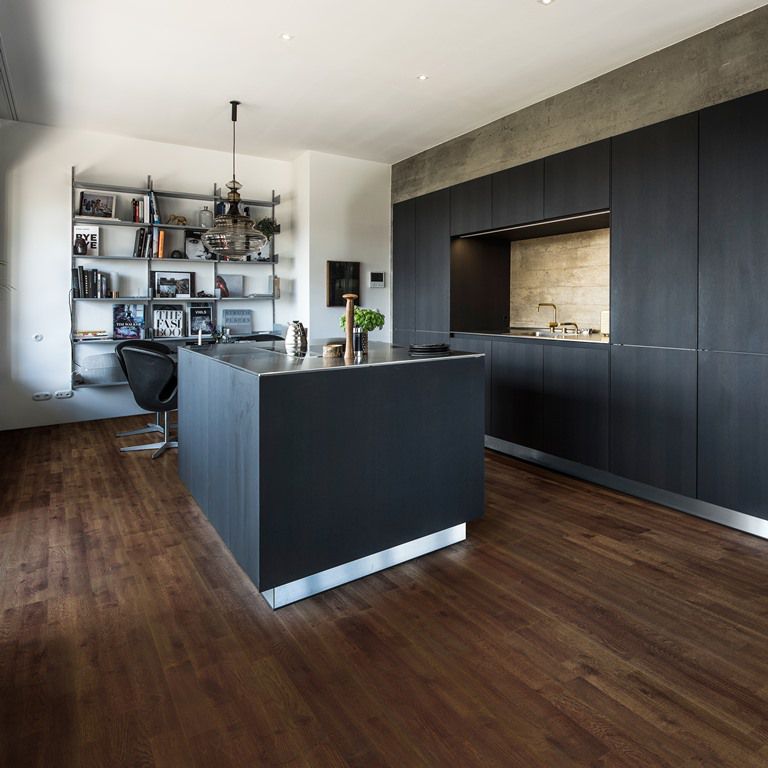 Паркетная доска Kahrs Дуб Аттебу 3-полосный