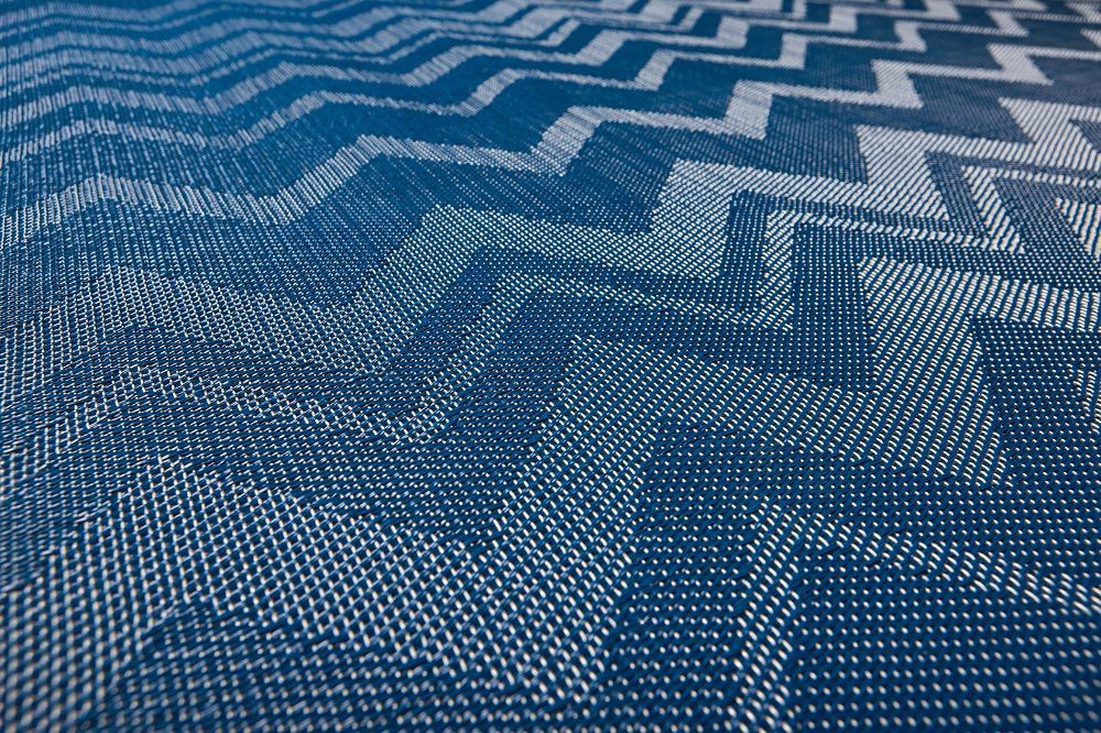 Виниловый пол BOLON 104 275 Zigzag Cyan