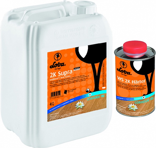 Химия Loba. LOBADUR WS 2K Supra АТ полуматовый 5 л