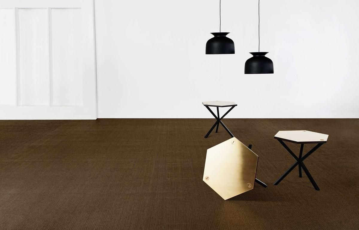 Виниловый пол BOLON 102 750 Sisal Plain Brown