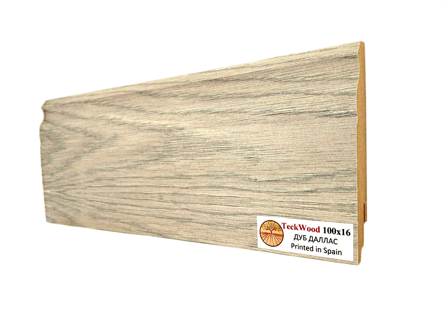 Плинтус напольный TeckWood Дуб Даллас