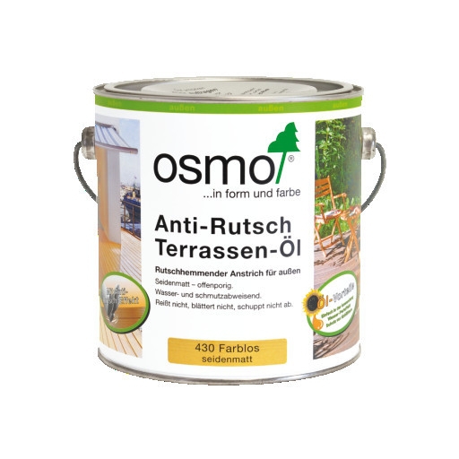 Химия Osmo. Масло для пола с антискользящим эффектом Hartwachs-Öl Anti-Rutsch