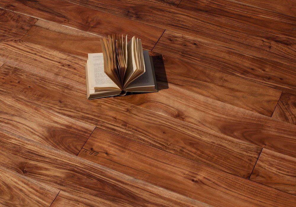 Массивная доска Magestik floor Акация Состаренная Тик