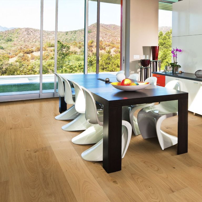 Паркетная доска Kahrs Дуб Солнце 1-полосный