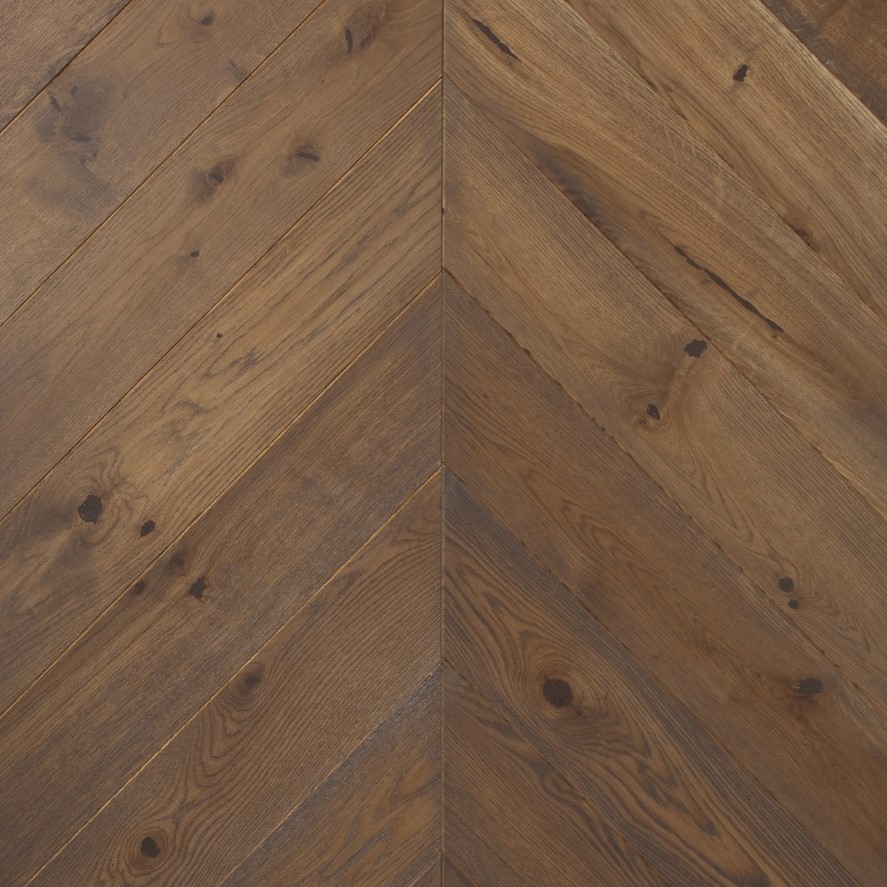 Инженерная доска Французская Ёлка Kantri Wood Дуб Шёлк