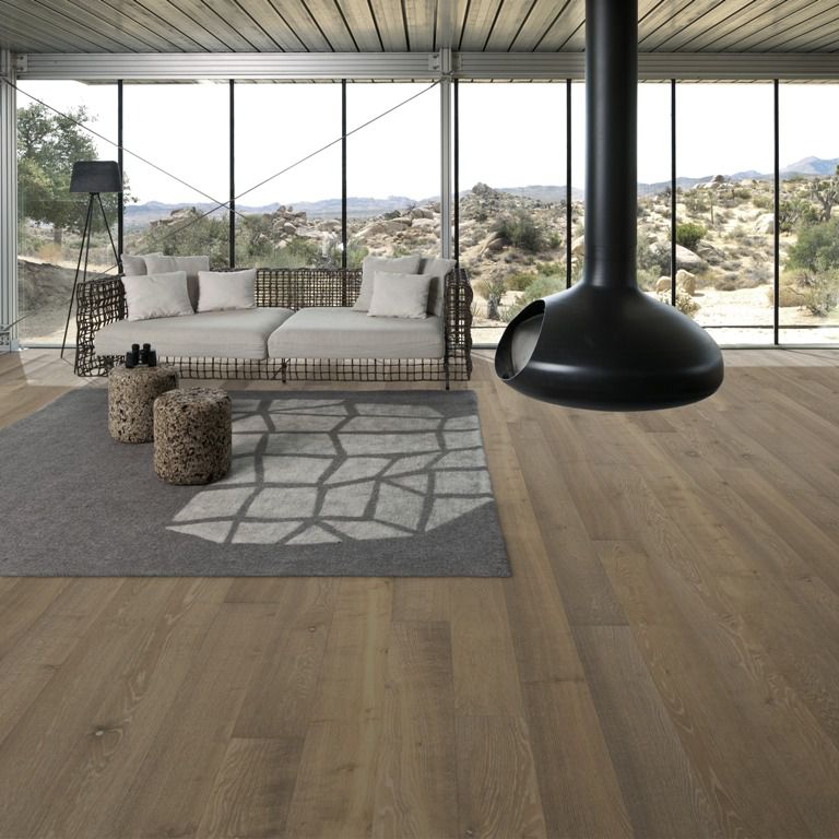 Паркетная доска Kahrs Дуб Титан 1-полосный