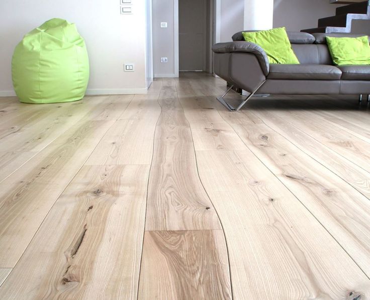 Криволинейная Массивная доска Bolefloor Classic Ясень Natur