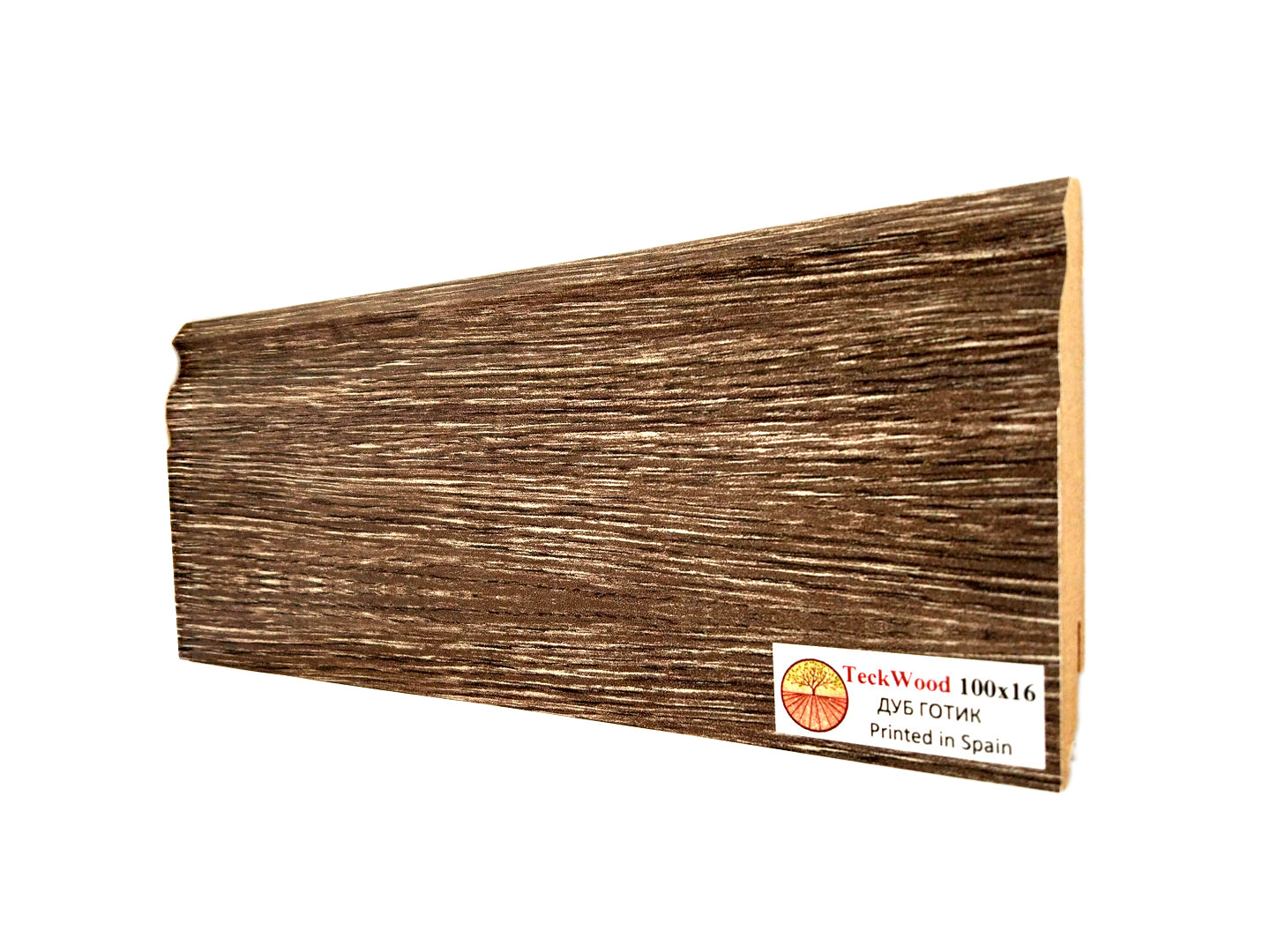 Плинтус напольный TeckWood Дуб Готик