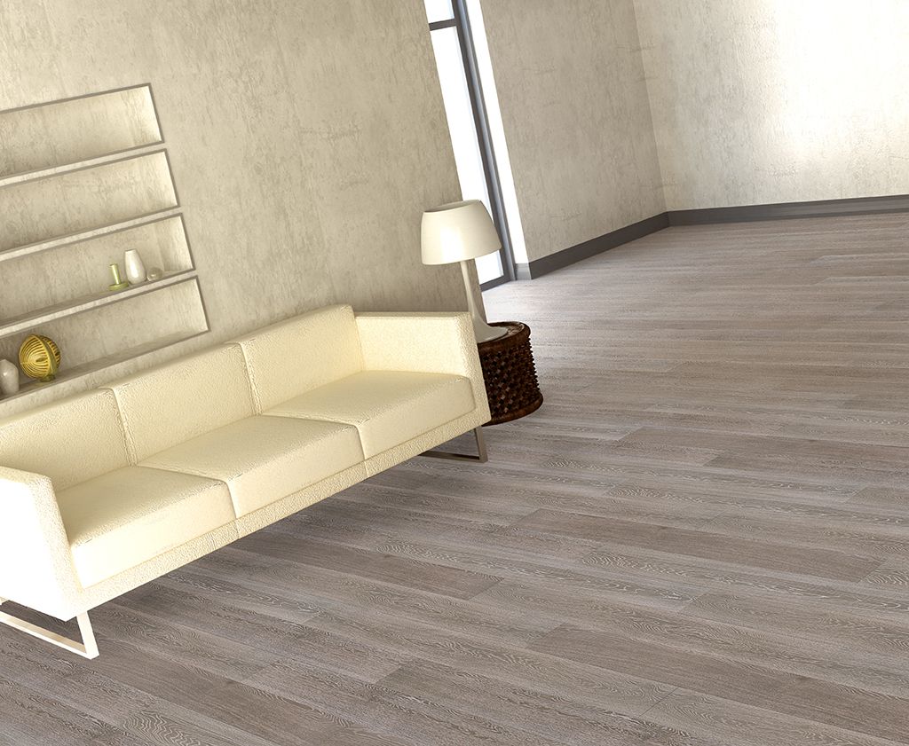 Паркетная доска Ellett Дуб Stone Grey White Wash