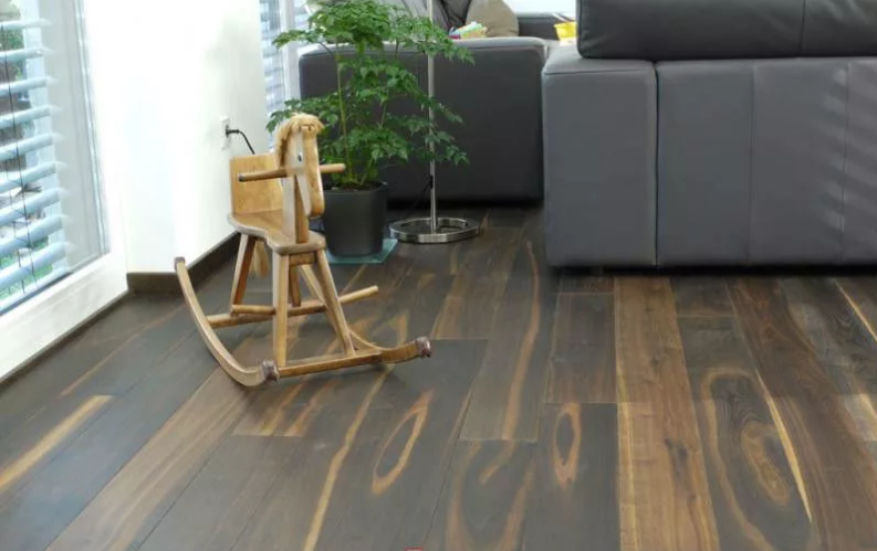 Массивная доска Drusedau Дуб Морёный Структур