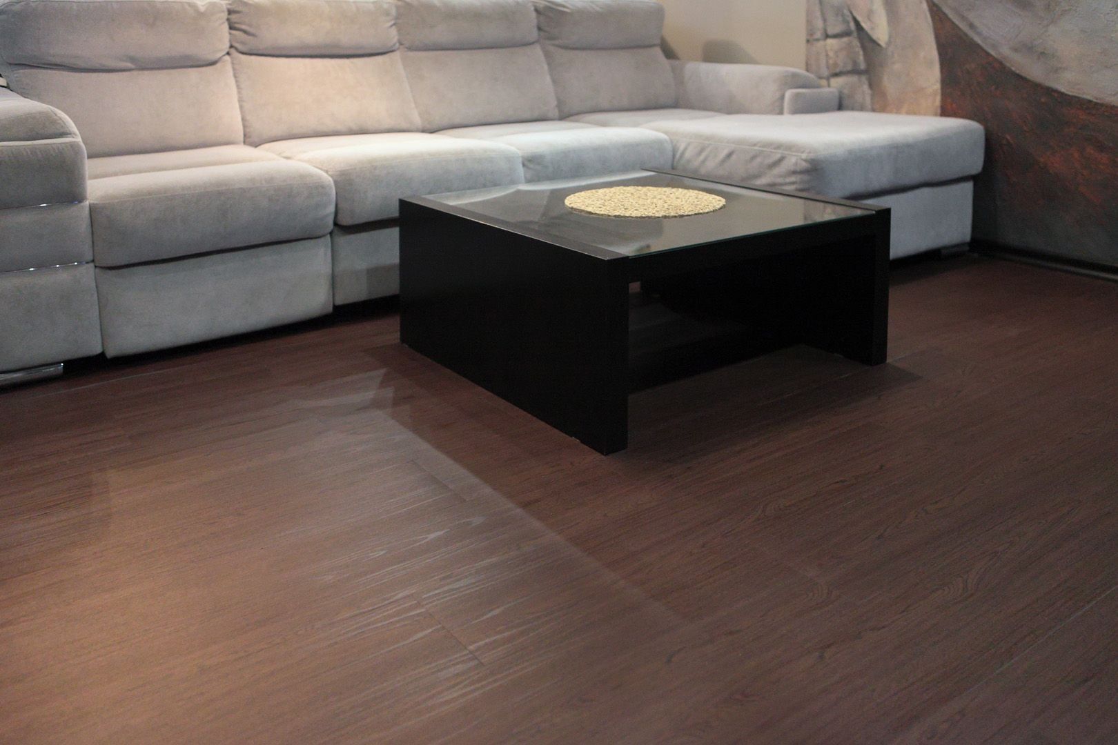 Виниловый пол Decoria Плитка ПВХ Decoria Mild Tile DW 8500 Орех Крейтер