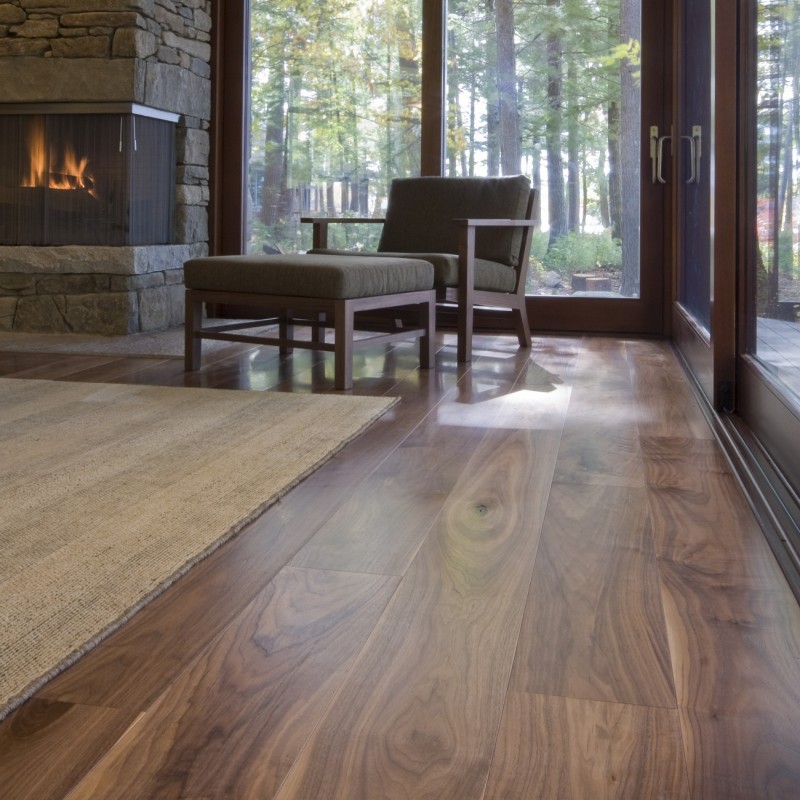 Инженерная доска Ribadao Walnut Орех Американский Натур