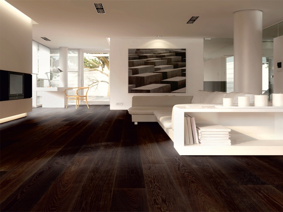 Инженерная доска Hain Дуб Smoked Light White
