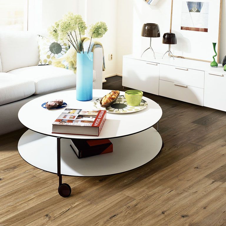 Паркетная доска Kahrs Дуб Кратер (Crater) 1-полосный