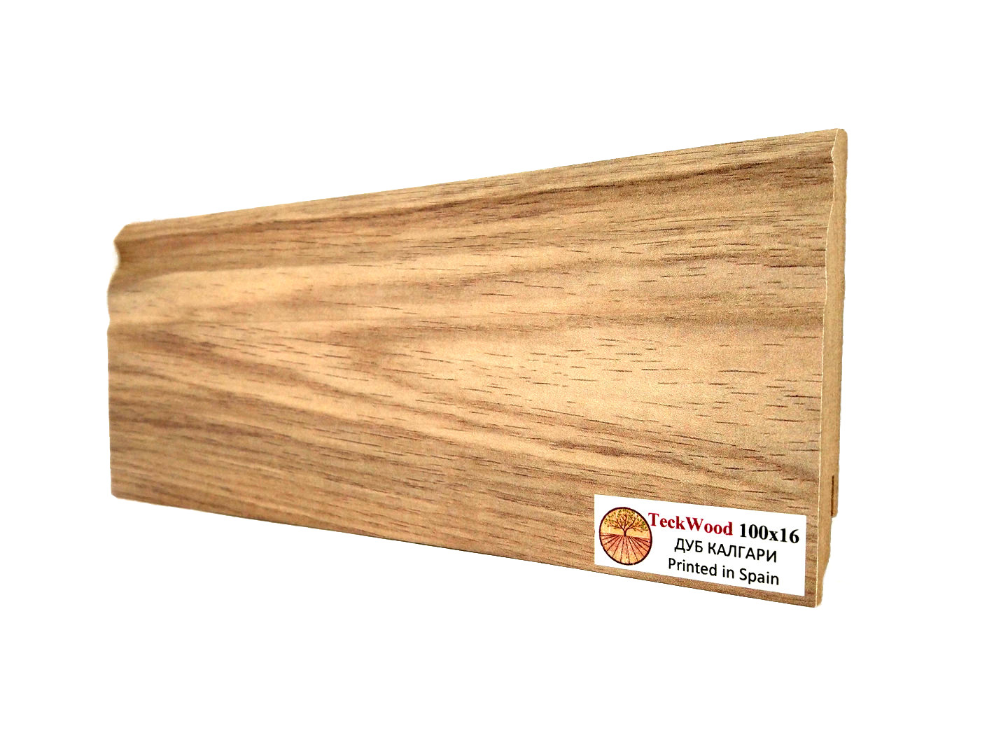 Плинтус напольный TeckWood Дуб Калгари