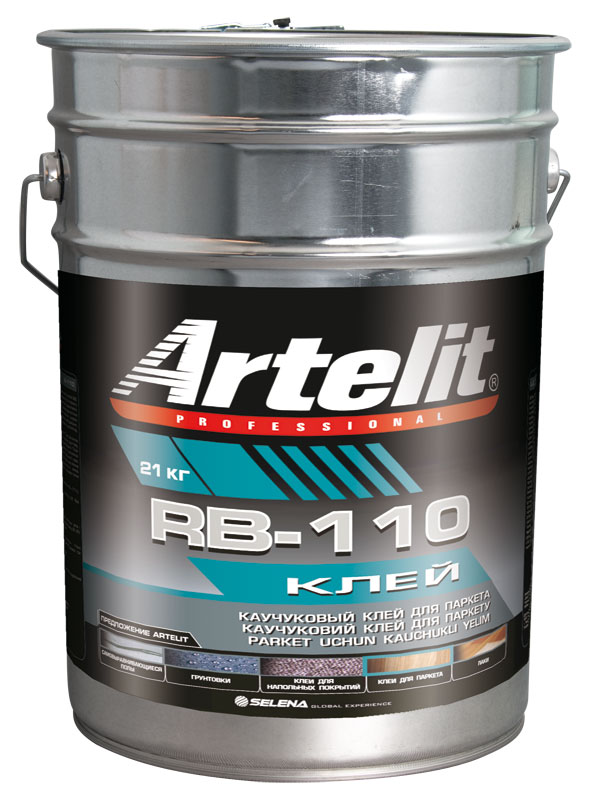 Химия ARTELIT RB110 Дисперсионный клей для фанеры и паркета 21кг