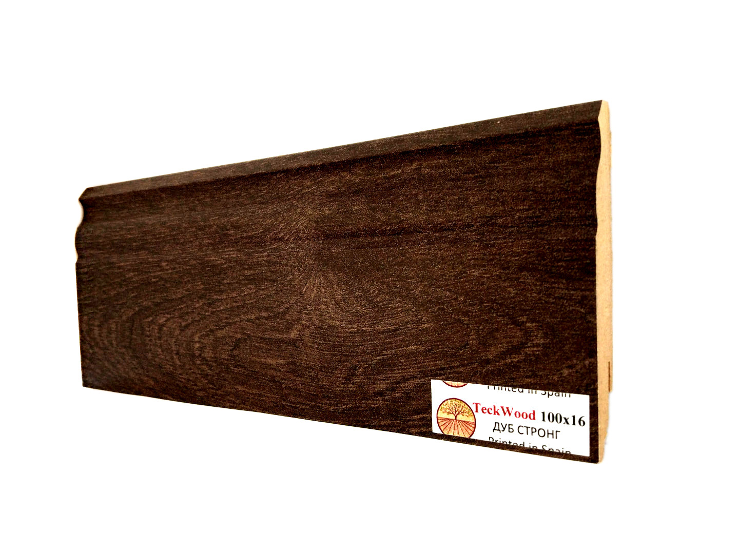 Плинтус напольный TeckWood Дуб Стронг