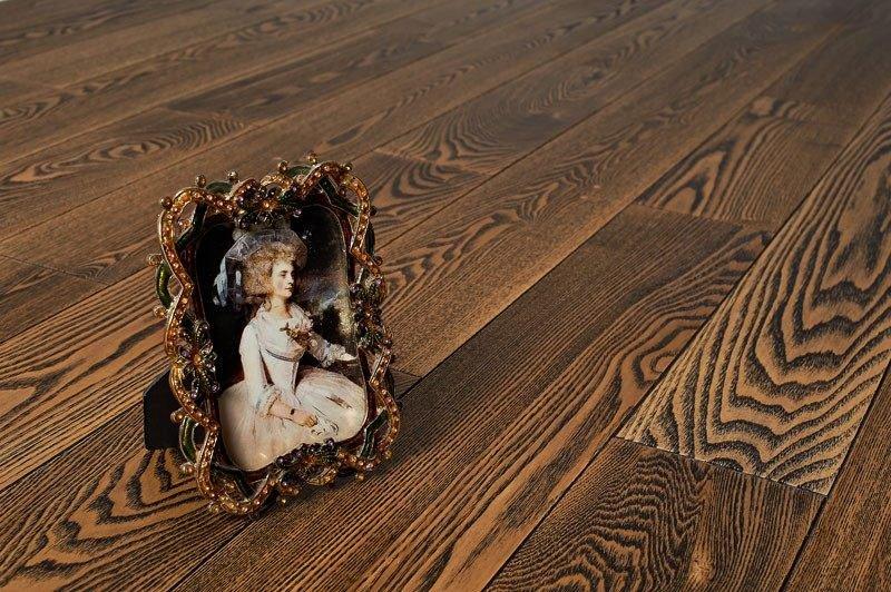Массивная доска Amber Wood Ясень Коттедж
