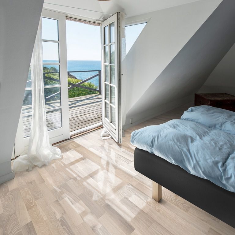 Паркетная доска Kahrs Дуб Светлый 3-полосный