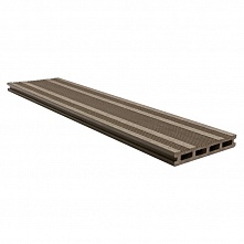 Террасная доска 145x22x6000 Венге, брашинг, Goodeck