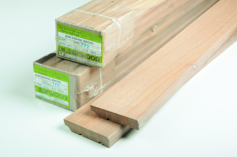 Плинтус Top Wood Дуб В Цвет Пола 20Х100 mm
