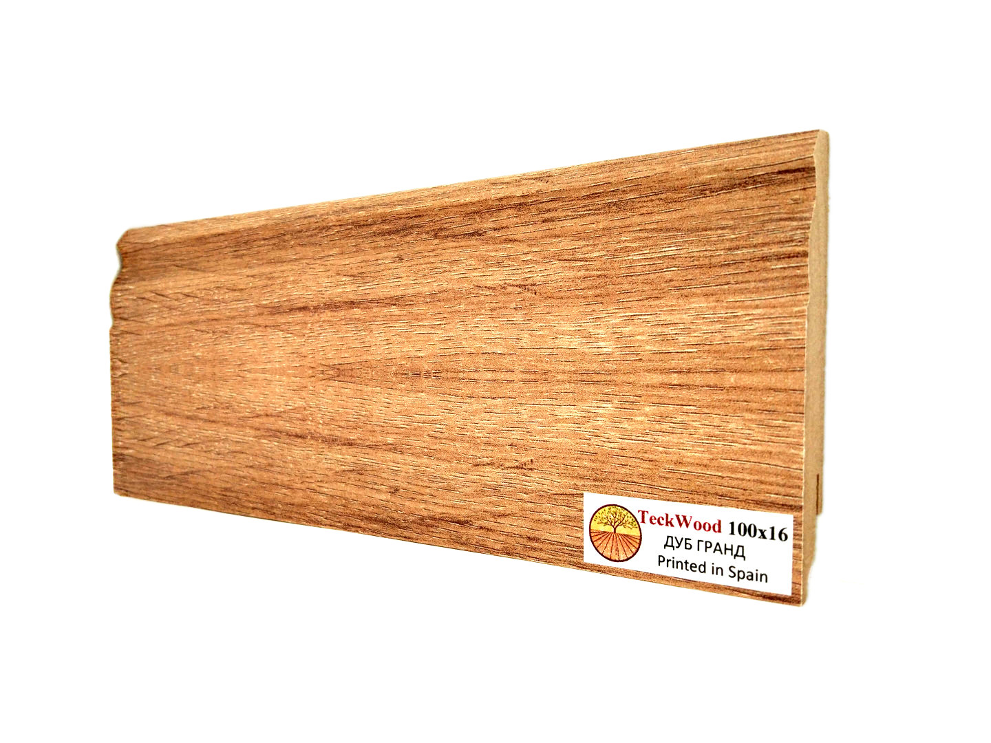 Плинтус напольный TeckWood Дуб Гранд