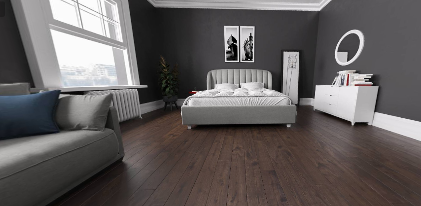 Массивная доска Farecom Бомонд Дуб Август