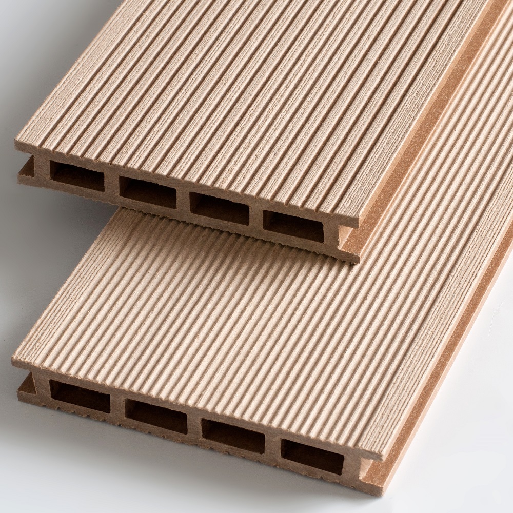 Террасная доска Ecodeck. Пшеничный. Брашинг