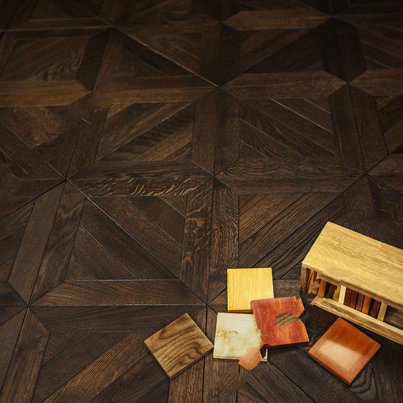 Модульный паркет Kochanelli Quadro Дуб Тёмный